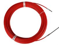 [E2400421] Guía 4mm pasahilos Alma acero 10m