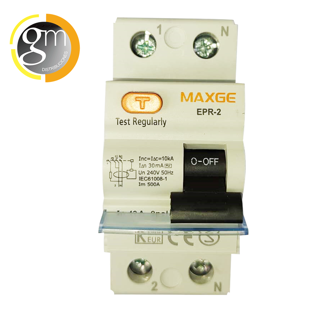[EPR2C040300] Diferencial 2x40A  300mA 2 polos superinmunizado